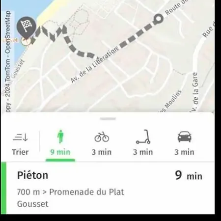 L'escale Donvillaise Apartament *